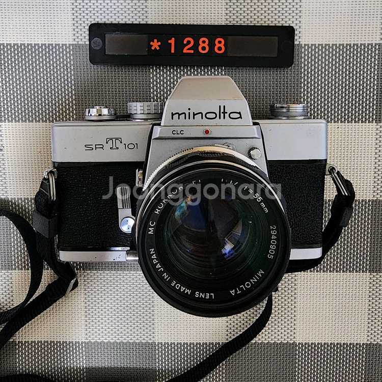 미놀타 sr T 101 필름카메라 1.7 단렌즈 장착--0