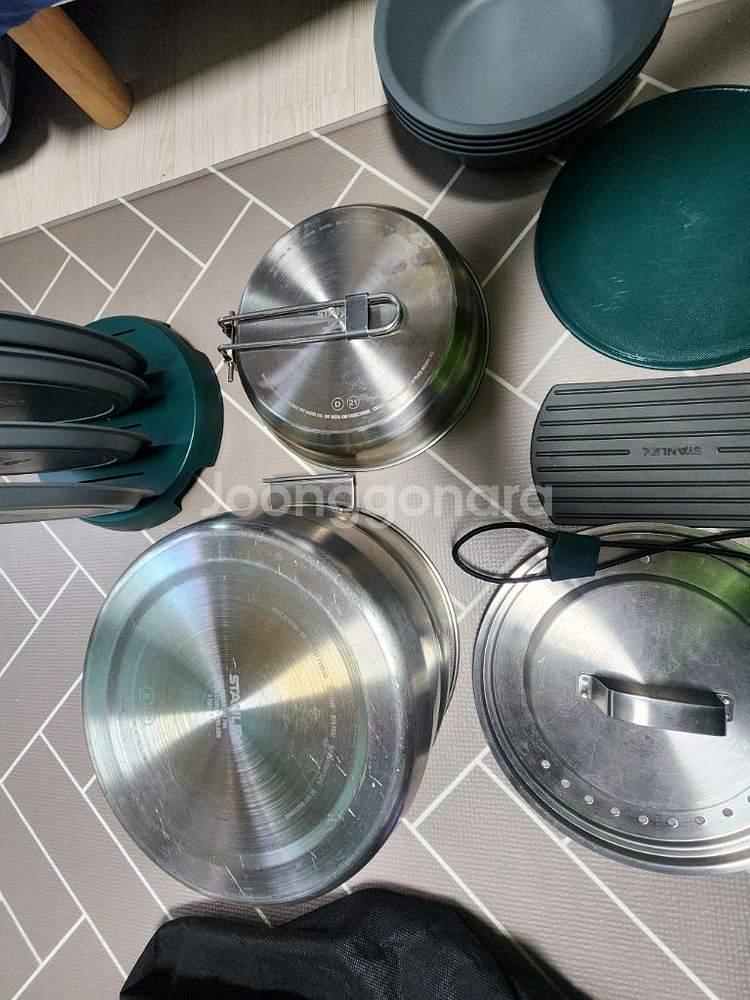 스탠리 어드벤처 4인용 캠핑 쿡세트--2