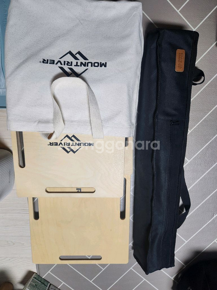 마운틴리버 캠핑행어 소자 상판 두개--0