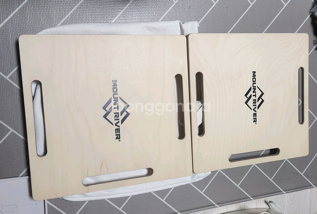 마운틴리버 캠핑행어 소자 상판 두개--4