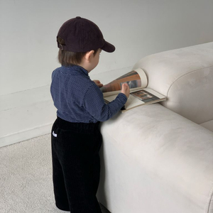 씨스프레이 골덴 와이드핏 유아 바지 새상품