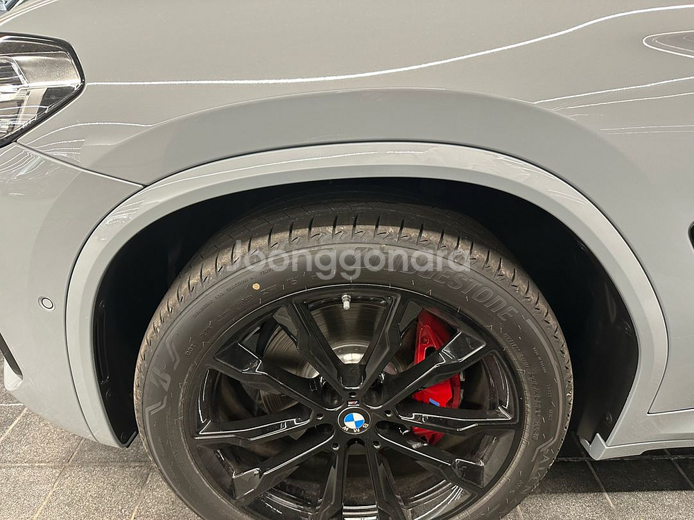 BMW X4 출고 타이어 (브리지스톤 알렌자)--2