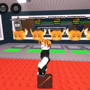 브레인롯훔치기 할로윈 럭키블럭팔아요!