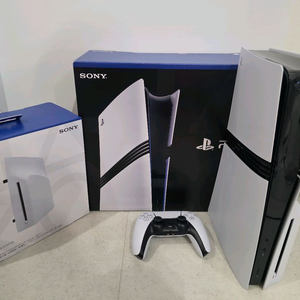 플스5 프로 디스크 새상품급, 수직거치대 포함