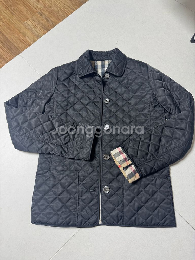버버리 칠드런 퀼팅자켓14y 여자55사이즈--0