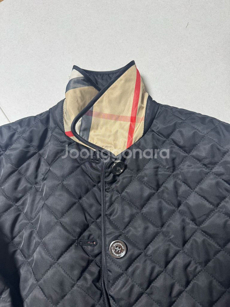 버버리 칠드런 퀼팅자켓14y 여자55사이즈--5