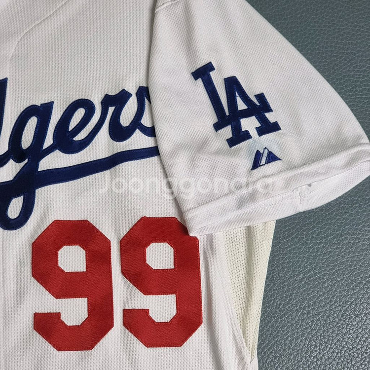 LA 다저스 마제스틱 어센틱 류현진 유니폼 44 (105-110)--1
