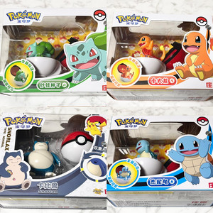 포켓몬스터 체인징 피규어 이상해씨 파이리 잠만보 꼬부기