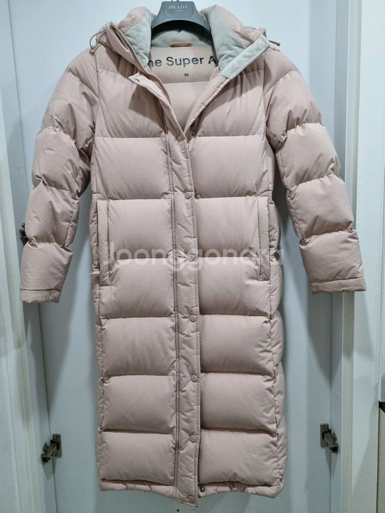 여성 탑텐 롱패딩 구스다운--0