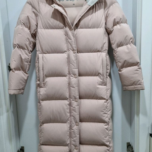 여성 탑텐 롱패딩 구스다운