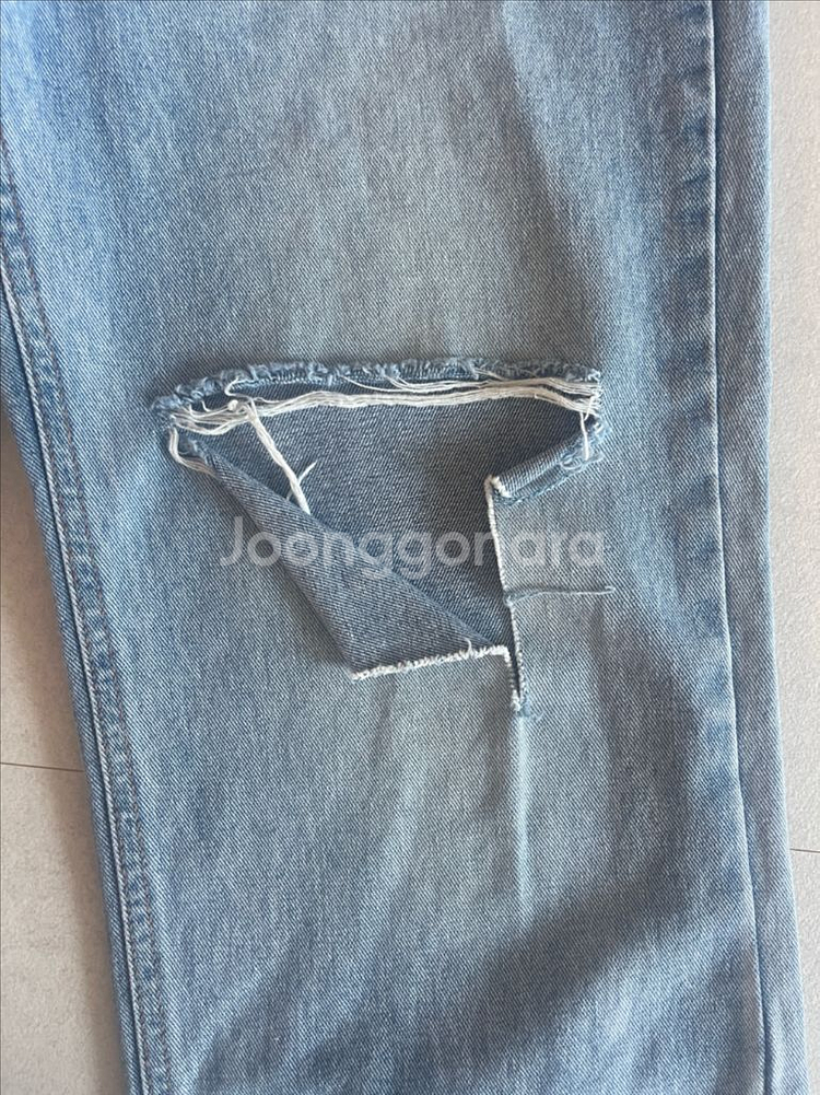 보세 연청바지 스몰싸이즈--3