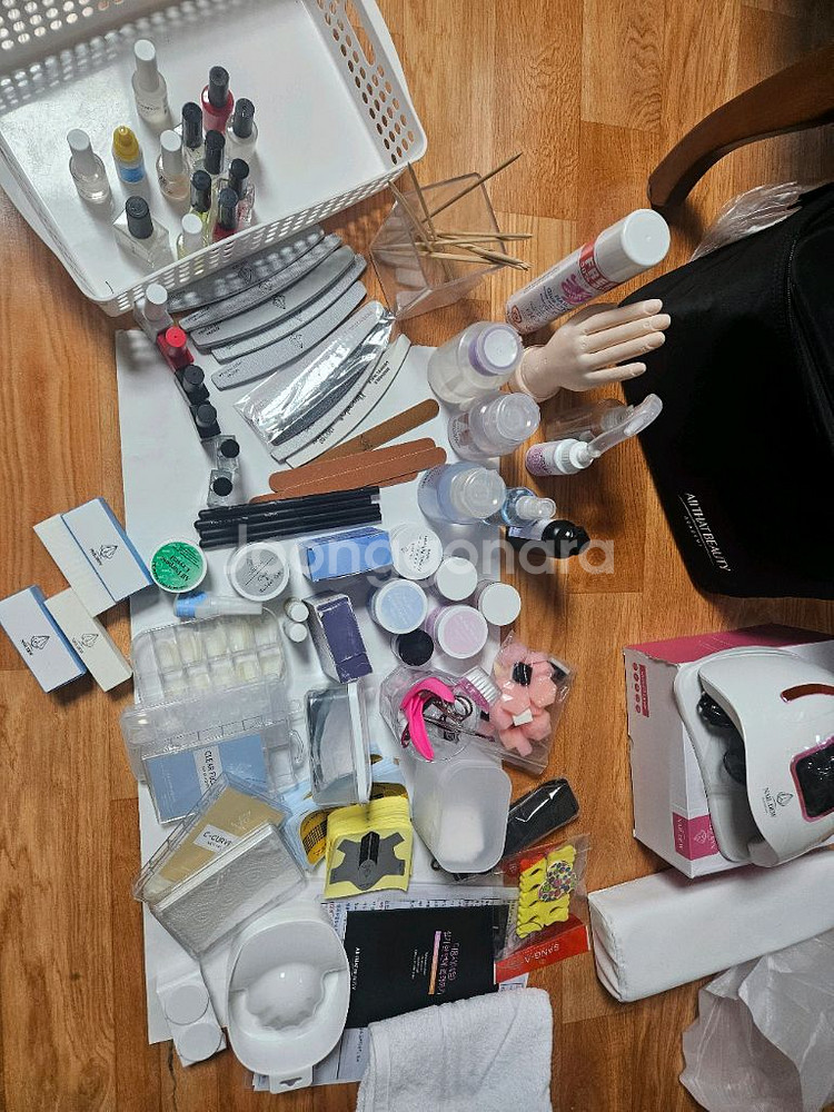 올댓뷰티 네일 국시세트 거의새것--0