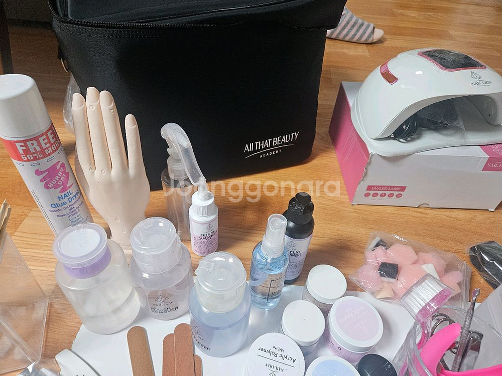 올댓뷰티 네일 국시세트 거의새것--2