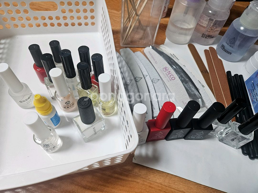 올댓뷰티 네일 국시세트 거의새것--1