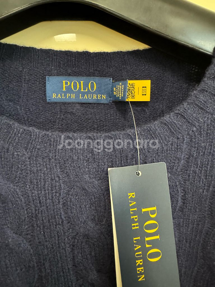 폴로 랄프로렌 남성 캐시미어 니트 XXL 새상품--2