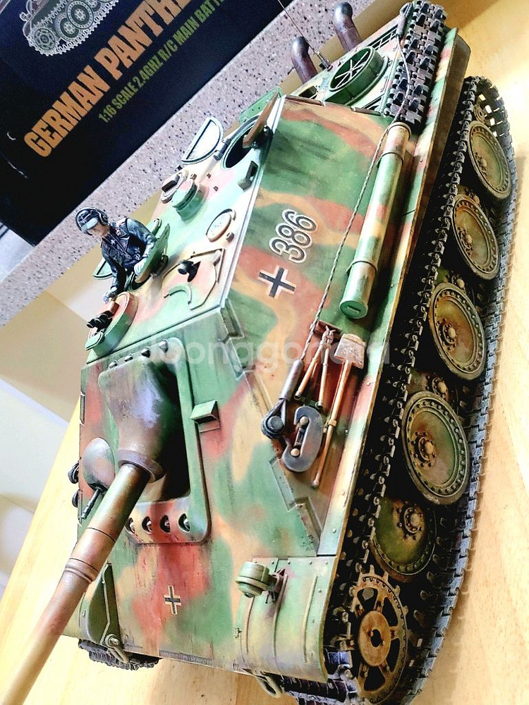 각종교신가능1:16대형프라모델2WW독일야크트판터~정밀도색작*헤이리영웅--0