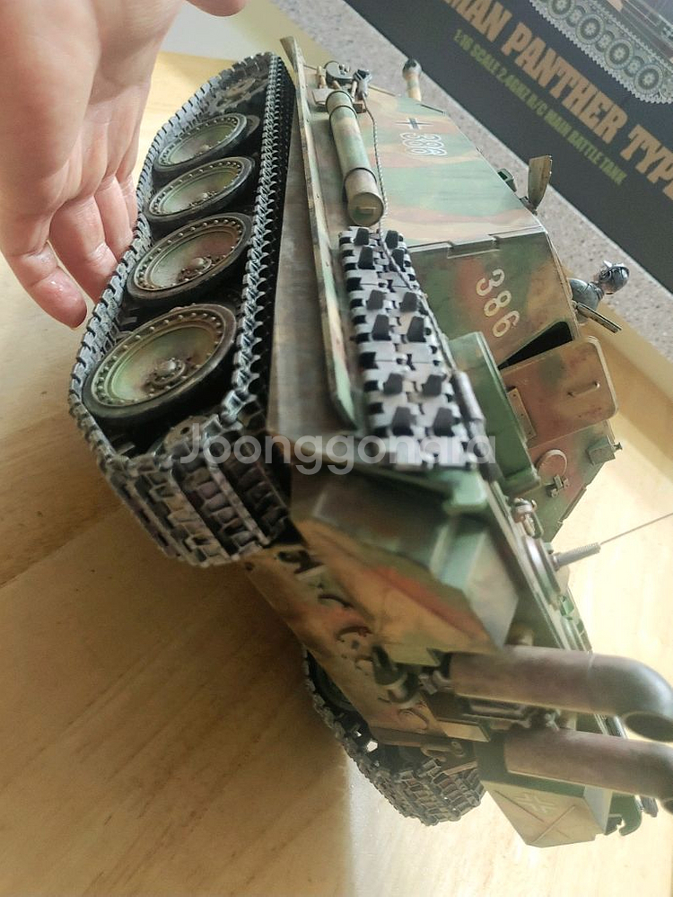 각종교신가능1:16대형프라모델2WW독일야크트판터~정밀도색작*헤이리영웅--5