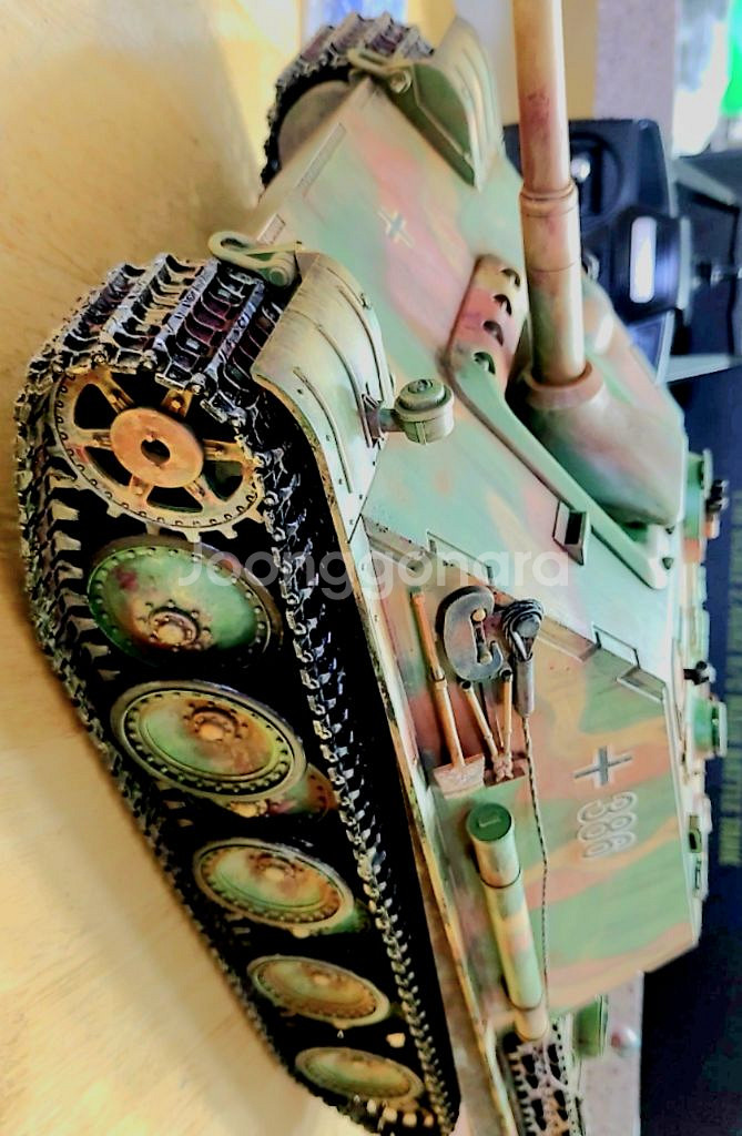 각종교신가능1:16대형프라모델2WW독일야크트판터~정밀도색작*헤이리영웅--7