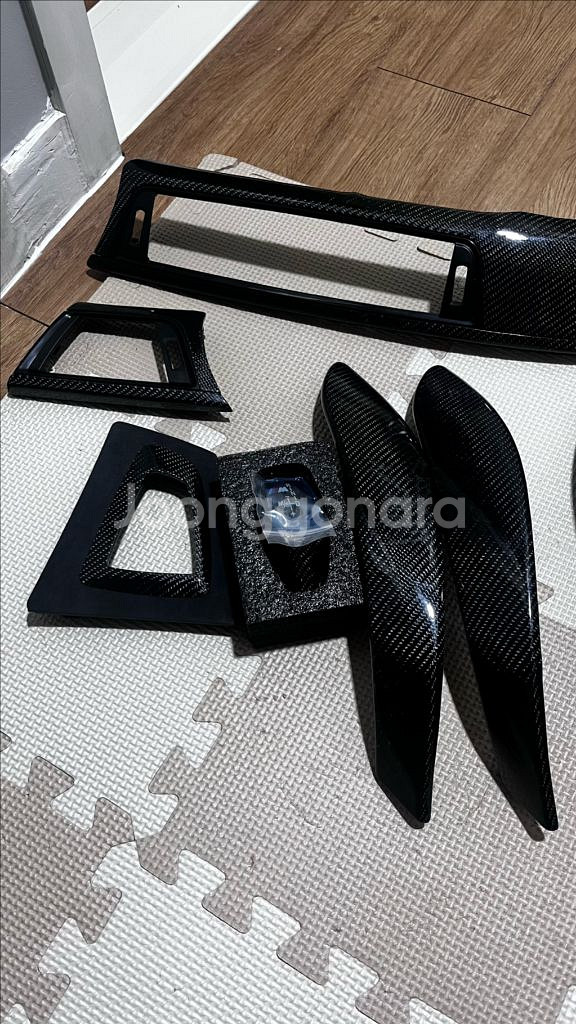 BMW 실내 카본트림 판매(사진참고)--3