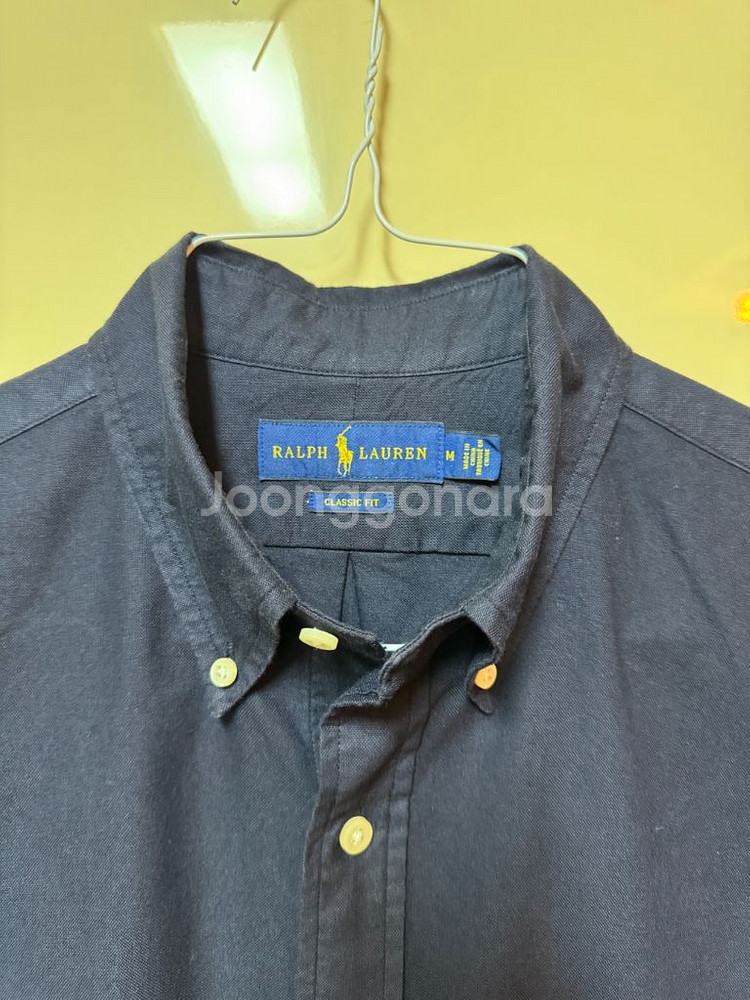 폴로 랄프로렌 남성 클래식 핏 옥스포드 셔츠 네이비 M--2