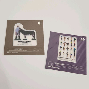 헨릭빕스코브 책갈피 2개 일괄/ 새거