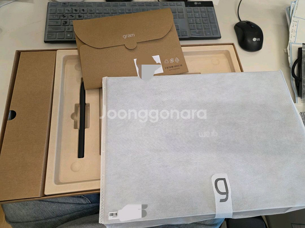 [판매]LG gram Pro 360 16인치 신동품 16T90SP-KA5BK+윈도우11+ms오피스2016--6