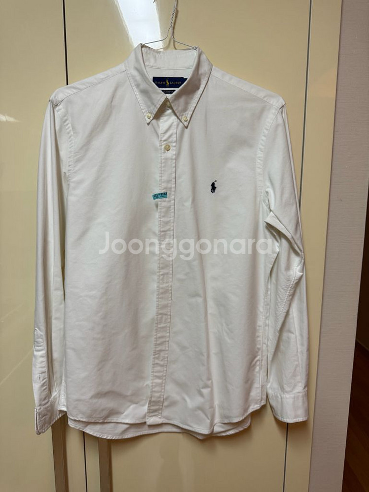 폴로 랄프로렌 남성 클래식 핏 옥스포트 셔츠 화이트 M--0