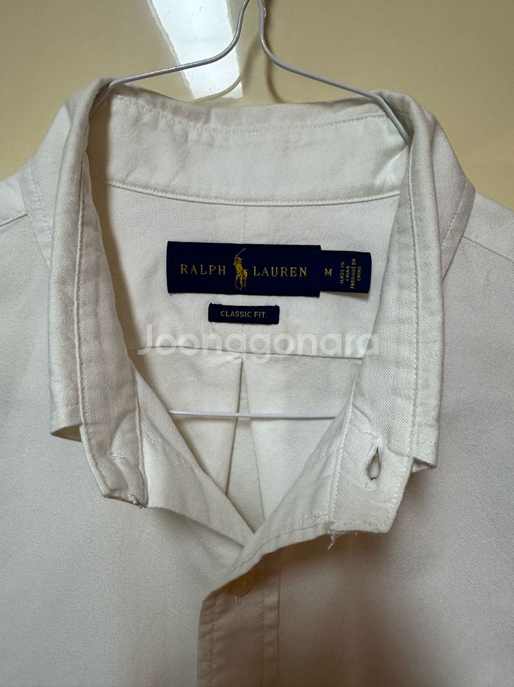 폴로 랄프로렌 남성 클래식 핏 옥스포트 셔츠 화이트 M--2