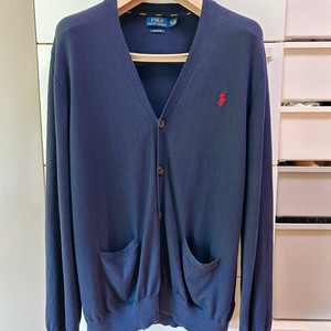 폴로 랄프로렌 남성 피마코튼 가디건 네이비 XL
