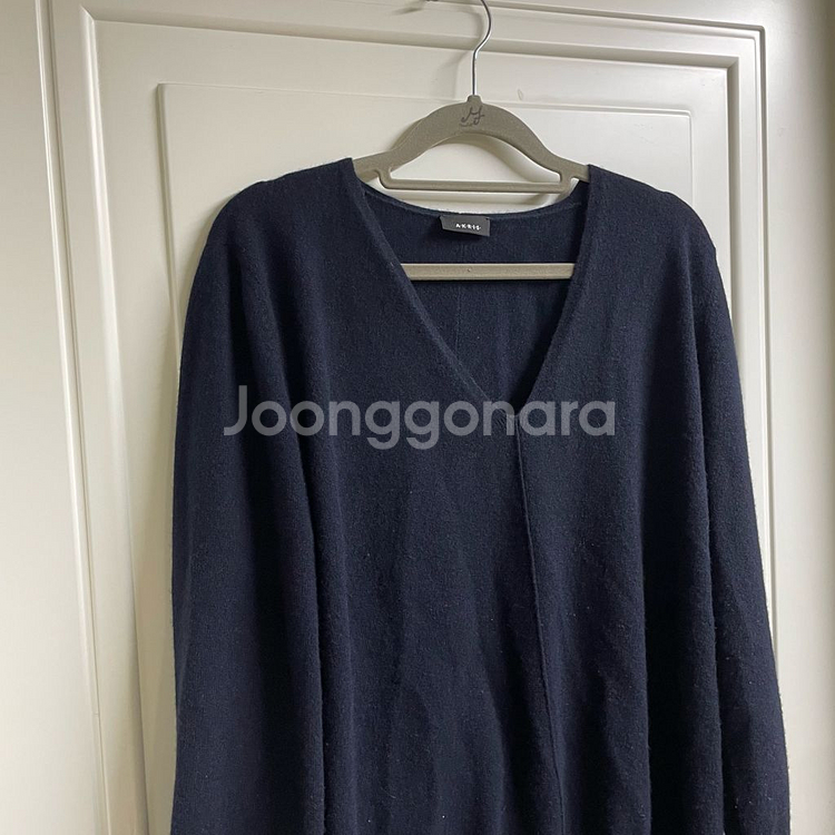 아크리스 캐시미어 네이비 니트--1