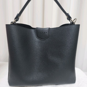 조낙 소가죽 블랙 토트백 가방