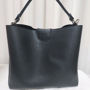 조낙 소가죽 블랙 토트백 가방