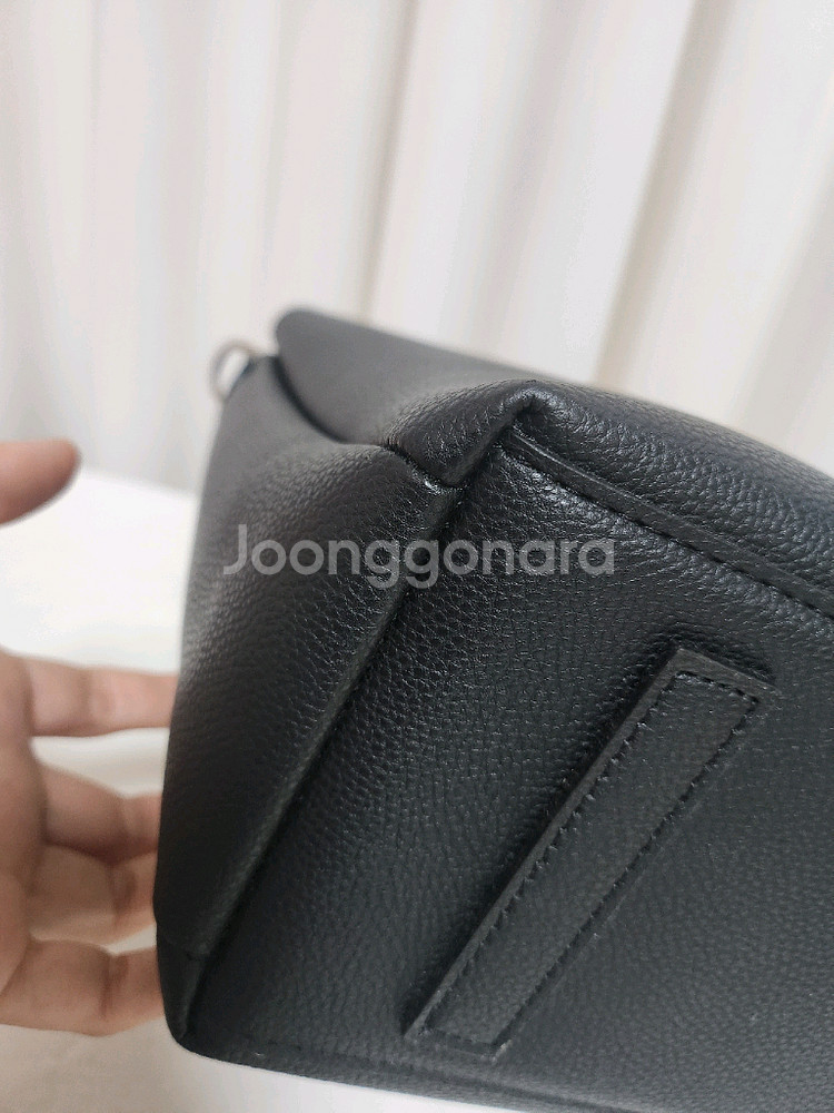 조낙 소가죽 블랙 토트백 가방--3