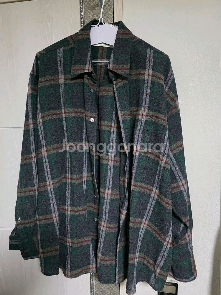 아워레가시 BD셔츠 그린펍 50사이즈--0