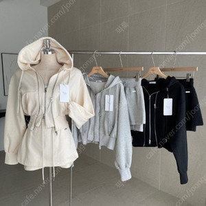 고퀄 블링펄 이중후드 치마바지 투피스세트