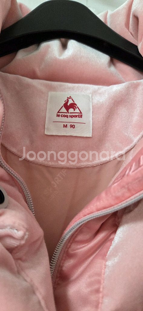 르꼬끄 벨벳 구스 패딩--2