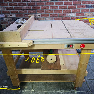 원목 중형 테이블쏘(판매완료)
