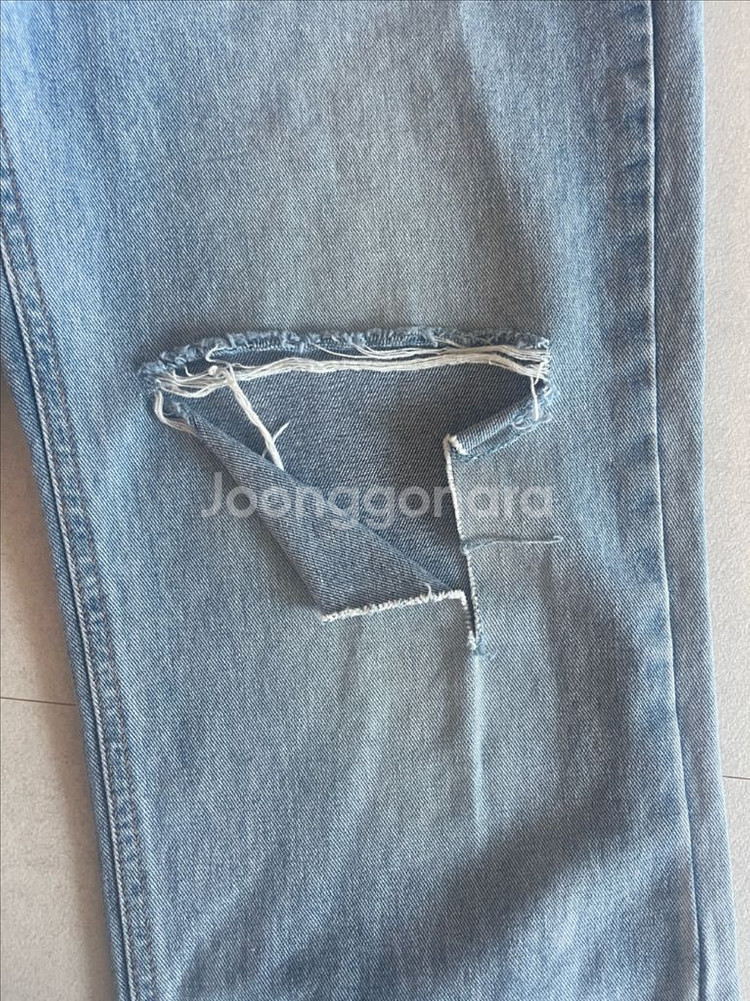 보세 연청바지 스몰싸이즈--7