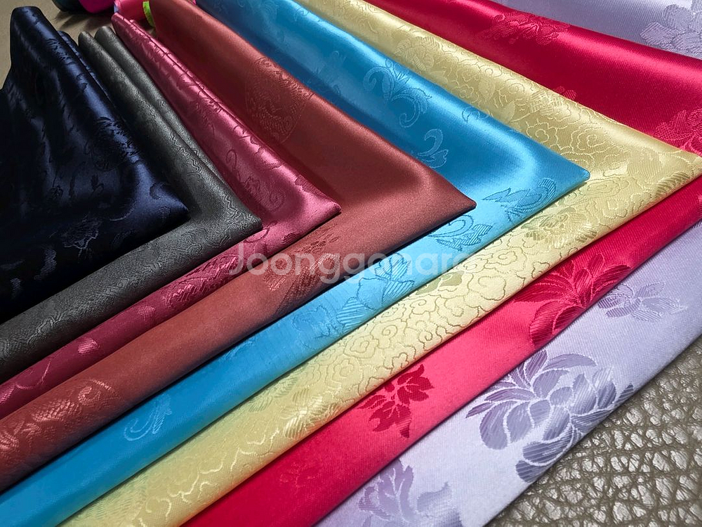 한복 원단 세트--1