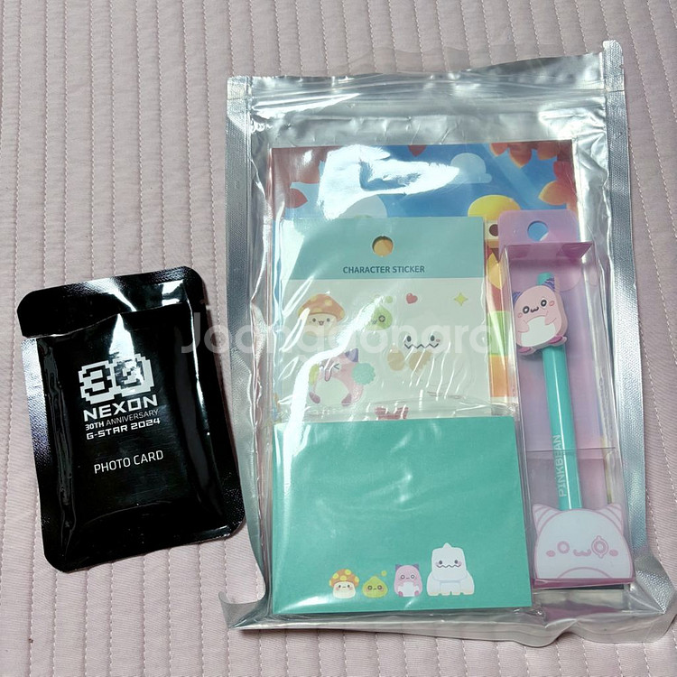 메이플 팬페스타 입장 굿즈 넥슨 30주년 포토카드 판매--0