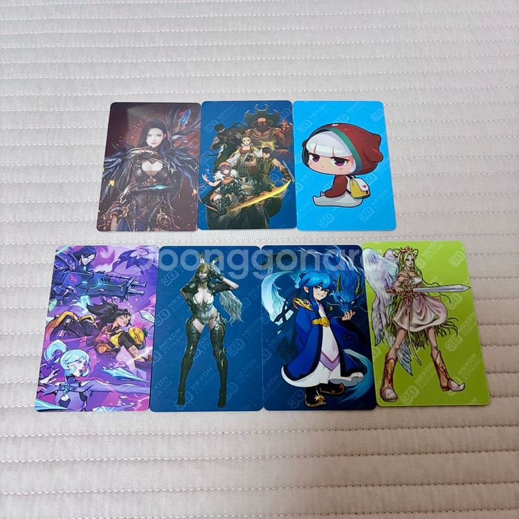 메이플 팬페스타 입장 굿즈 넥슨 30주년 포토카드 판매--1