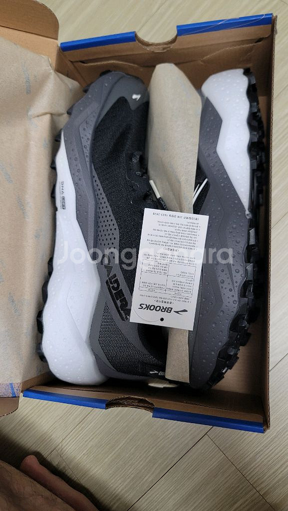 브룩스 트레일화 칼데라8 블랙 남성 270--3