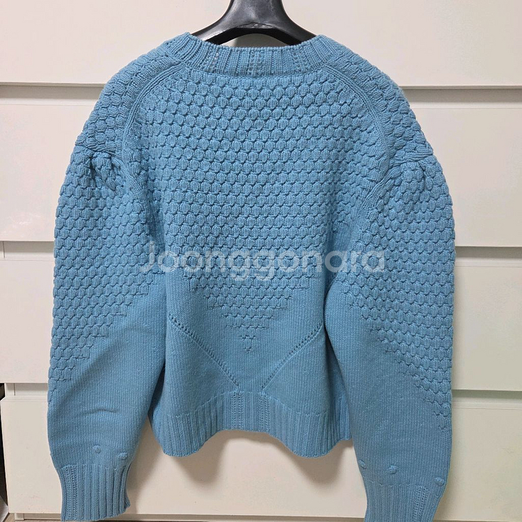 타임 크롭 니트 가디건 랑방 마인 더캐시미어 시스템--2