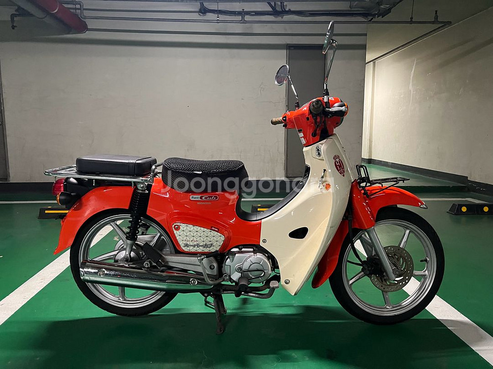 혼다 슈퍼커브 110 스쿠터 오토바이 20년식--0