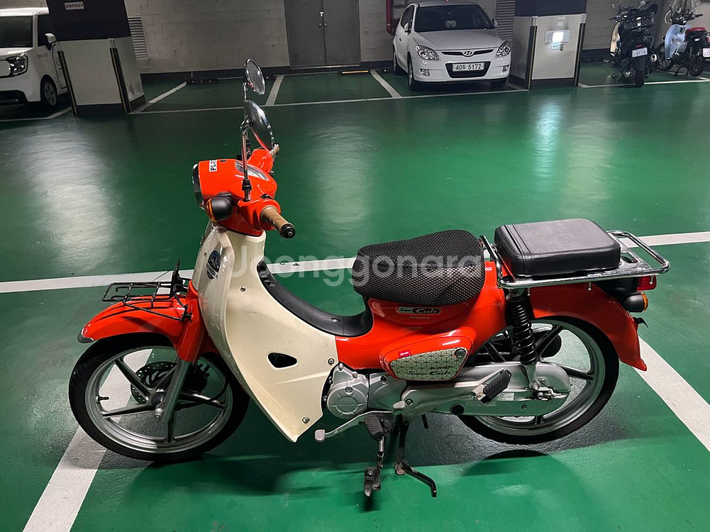 혼다 슈퍼커브 110 스쿠터 오토바이 20년식--1