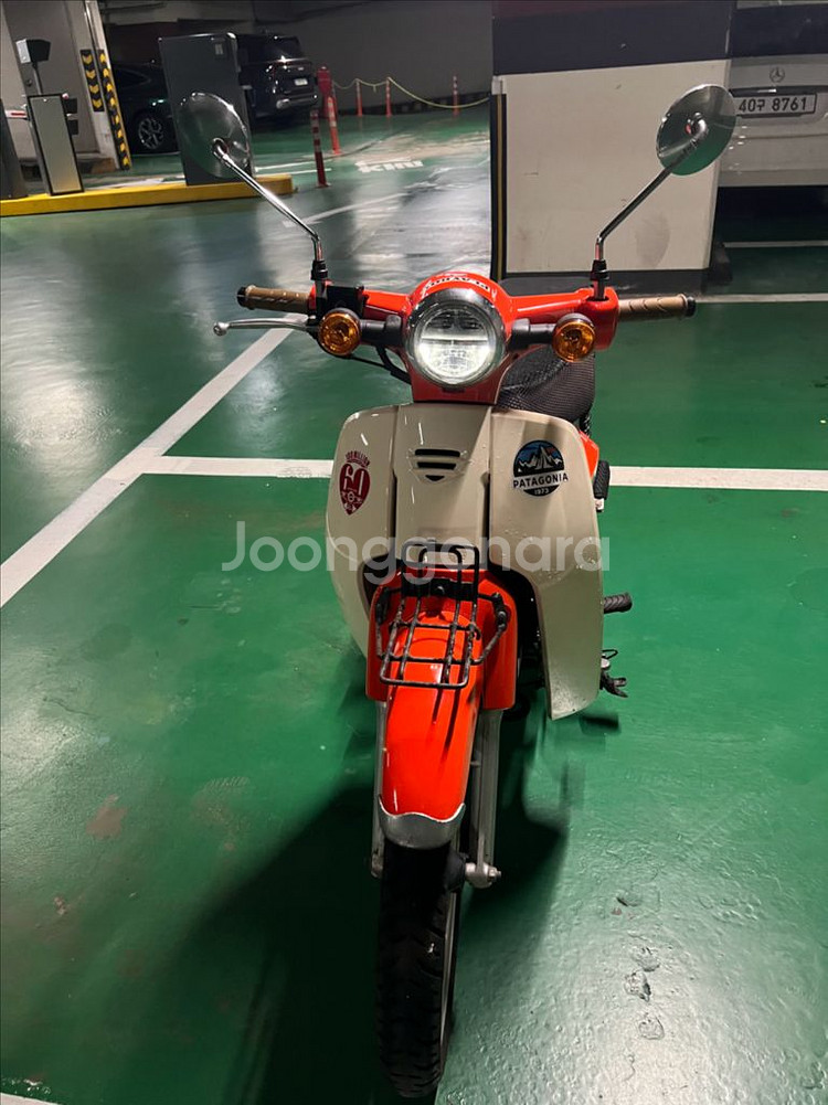 혼다 슈퍼커브 110 스쿠터 오토바이 20년식--5