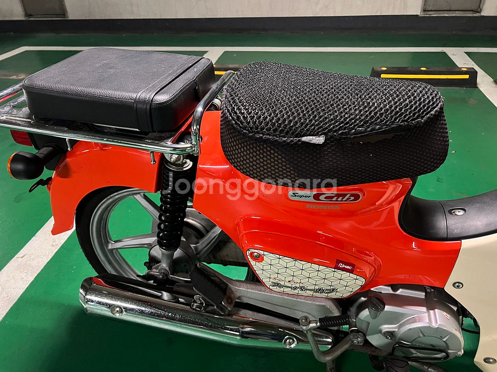 혼다 슈퍼커브 110 스쿠터 오토바이 20년식--6