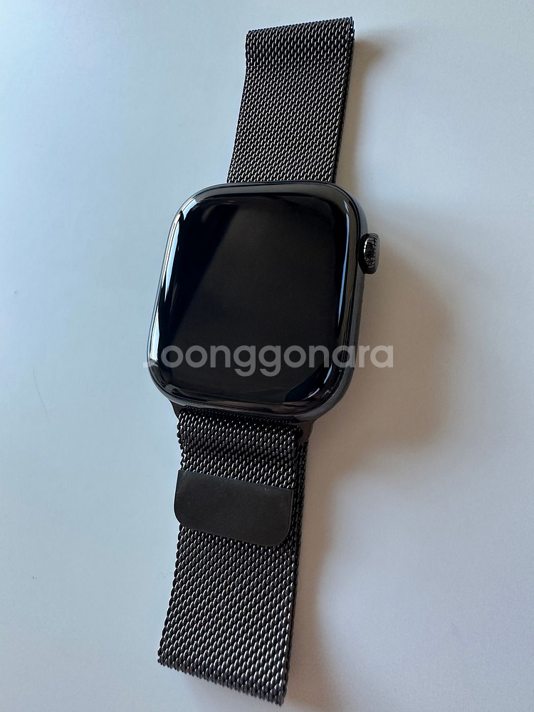 애플워치 10 티타늄 46mm 슬레이트 셀룰러--0