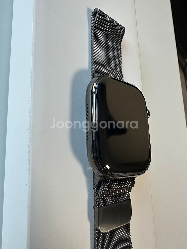 애플워치 10 티타늄 46mm 슬레이트 셀룰러--2