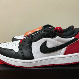 [250] 나이키 에어 조던1 로우 블랙토